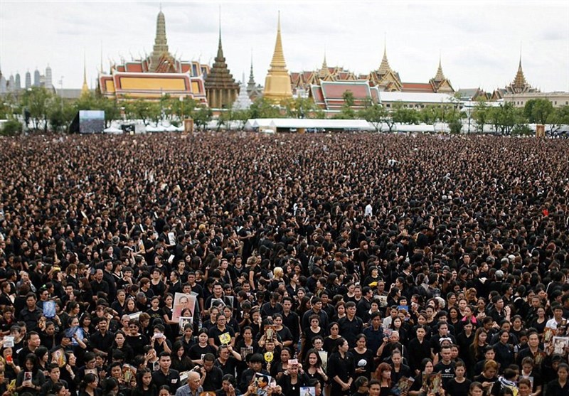 تصاویر/تجمع عزاداران تایلندی در بانکوک‎