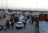 جاده بافق به یزد مسدود شد