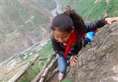 خطرناک‌ترین مسیر مدرسه جهان امن می‌شود + عکس