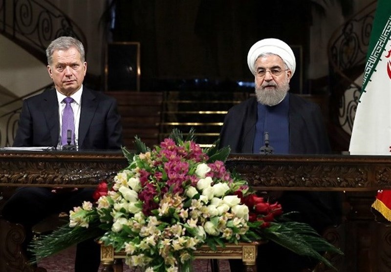 President: Capacities of Iran, Finland Should Be Tapped to Cement Bilateral Ties