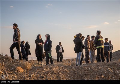 جستجو برای یافتن مقنیان مفقود شده در چاه 160 متری سبزوار