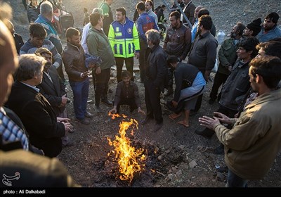 جستجو برای یافتن مقنیان مفقود شده در چاه 160 متری سبزوار