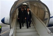 ظریف وارد مسکو شد/ نشست سه جانبه وزرای خارجه ایران، روسیه و سوریه