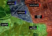 جزئیات درگیری‌های شدید 10 ساعته و حمله 5000 تروریست با ده‌ها «انغماسی» به غرب حلب+ فیلم