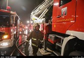 محدودیت‌های ترافیکی به دنبال آتش‌سوزی بازار زرگرهای کرمانشاه اعمال شد