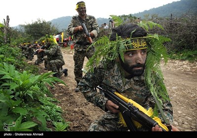 Basij Forces Stage Drills in Northern Iran
