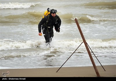 Basij Forces Stage Drills in Northern Iran