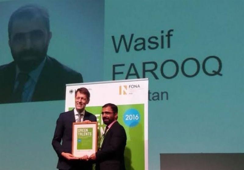 پاکستانی سائنسدان نے ”گرین ٹیلنٹس“ ایوارڈ جیت لیا