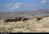 آلودگی زباله های انباشت شده در حومه زنجان
