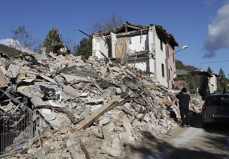 تصاویر/زلزله در ایتالیا‎