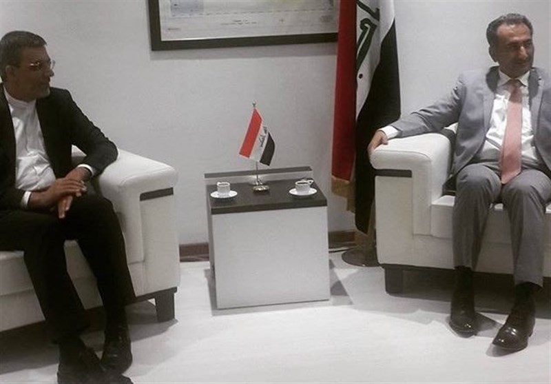 دیدار جابری انصاری با همتای عراقی/ تاکید طرفین بر گسترش روابط بویژه در حوزه اقتصادی