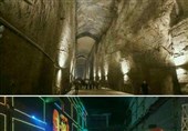 عکس / بزرگترین غار دست‌ساز جهان در چین