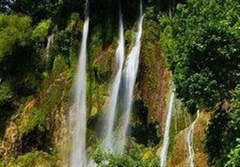 عکس/ آبشاری شگفت انگیز در لرستان