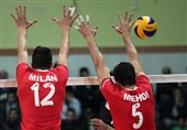 تیم والیبال شهرداری تبریز از سد عمران ساری گذشت