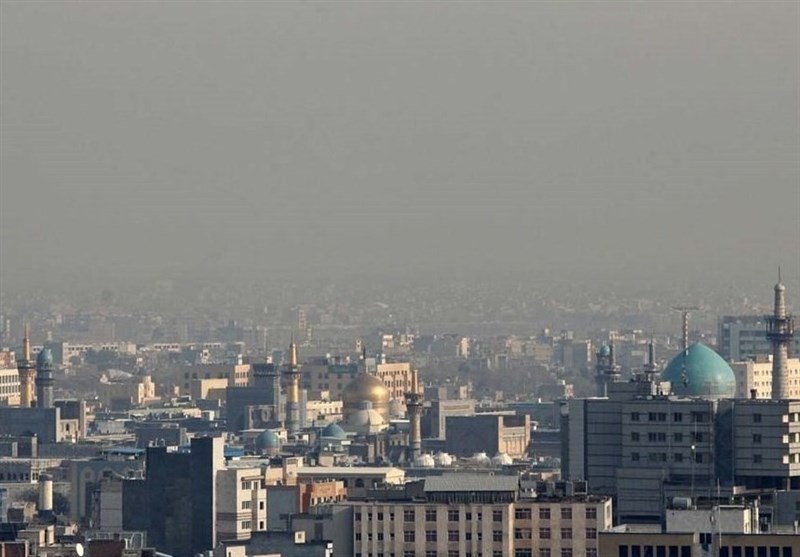 مشهد| تعداد روزهای هوای پاک به کمتر از 20 روز رسیده است
