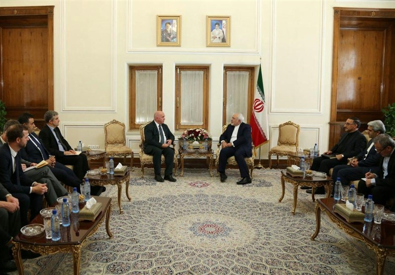 Iran’s FM Zarif Meets Senior Danish MP