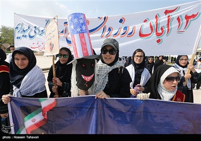 Rallies Held in Iranian Cities to Mark US Embassy Takeover