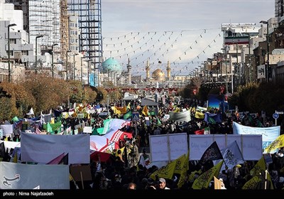 راهپیمایی 13 آبان در مشهد