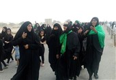 استقبال گرم مردم جلالیه از بزرگترین کاروان پیاده‌روی اربعین در ایران + تصاویر‌