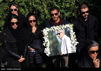 مراسم تشییع و تدفین پیکر زنده یاد منصور پورحیدری