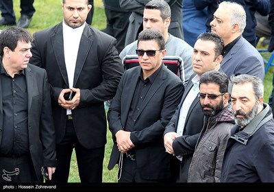 مراسم تشییع و تدفین پیکر زنده یاد منصور پورحیدری