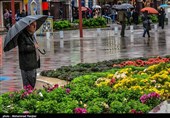 بارش باران‌های پراکنده در تمام نقاط خوزستان‌