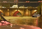 سیلاب در خرم‌آباد جاری شد/ستاد مدیریت بحران تشکیل جلسه داد