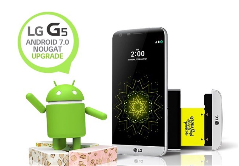 إل جی تبدأ ترقیة هاتف LG G5 لنسخة أندروید نوجا 7.0