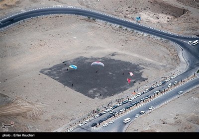 افتتاح موقع جدید لریاضة التحلیق بالمظلات فی غرب طهران