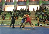 رقابتهای کشتی فرنگی قهرمانی کشور در کرمانشاه آغاز شد