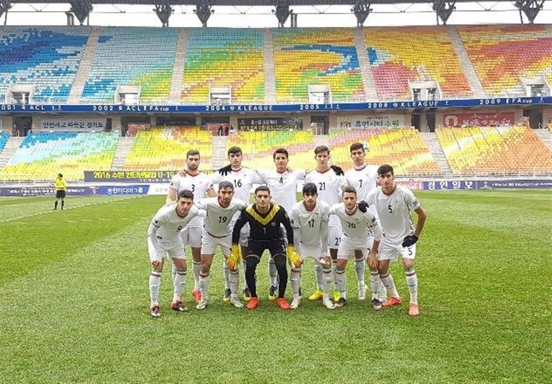 Iran U-20 Football Team Draws with Denmark’s Kolding