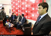 کنفرانس خبری سفیر روسیه در تهران در غرفه خبرگزاری تسنیم
