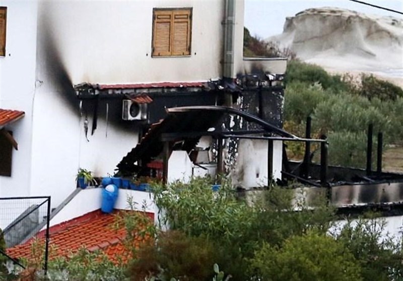 خسارت سنگین آتش زدن خانه داور سوپر لیگ یونان