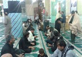 اسکان زائران پاکستانی اربعین در امامزاده محمد صالح انار