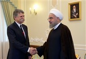 دیدار رئیس مجلس ملی مجارستان با روحانی