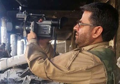 رجز خوانی شهید خزایی در جمع مدافعان حرم