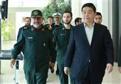 تک عکس/ وزیر دفاع چین در تهران