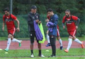 کارلوس کی‌روش - تمرین تیم ملی فوتبال در مالزی
