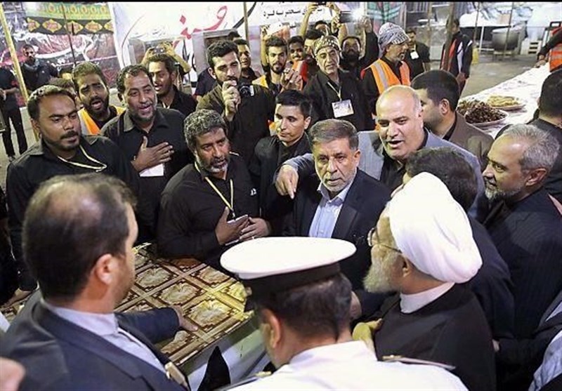 بازدید رئیس جمهور از خدمات‌رسانی به زائران حسینی اربعین + تصاویر