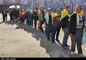 Arbaeen Pilgrims at Iran’s Mehran Border Crossing