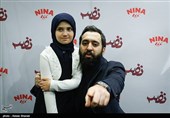 مهدی یراحی و ساره نورموسوی بازیگر خردسال فیلم سینمایی نفس
