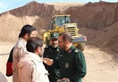 بازدید فرمانده سپاه کردستان از اجرای طرح شهید شوشتری در ‌بیجار