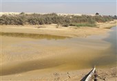 رودخانه خشک شده زهره هندیجان2