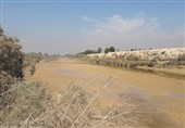 رودخانه خشک شده زهره هندیجان3