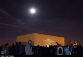 رصد پدیده ابر ماه در یزد