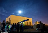 رصد پدیده ابر ماه در یزد