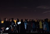 رصد پدیده ابر ماه در یزد