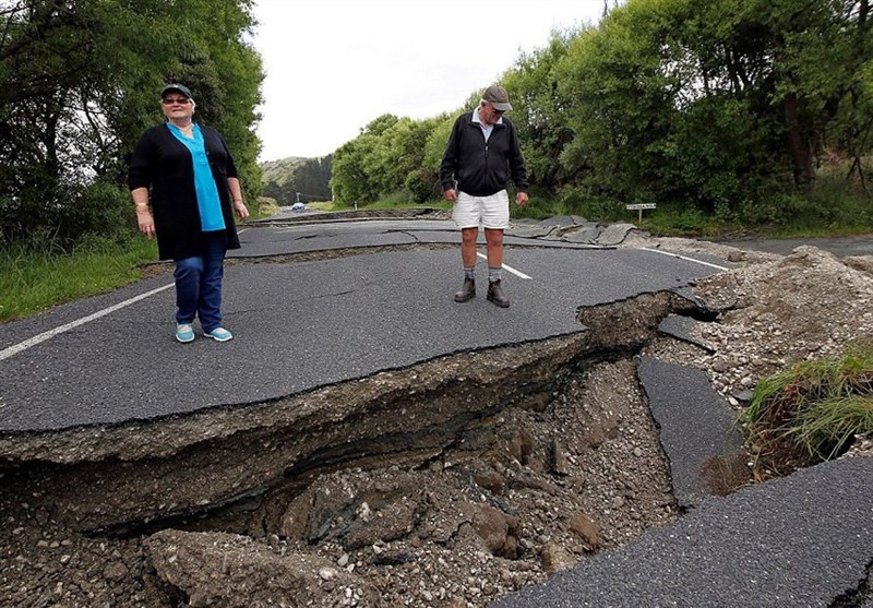 تصاویر/زلزله در نیوزیلند