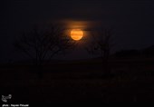رصد پدیده ابر ماه در سنندج