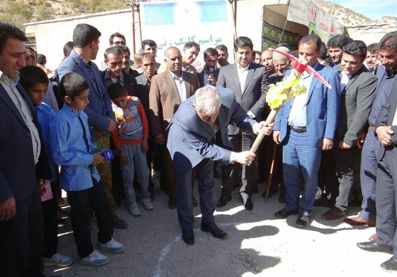 مدرسه خیرساز روستای محروم ظفرآباد بویراحمد کلنگ‌زنی شد+تصاویر